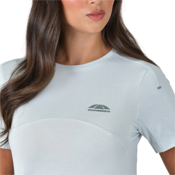 2026 WeatherBeeta Womens 37.5 Lightweight Performance Short Sleeve Top 1029995 - Soft Sage Marle